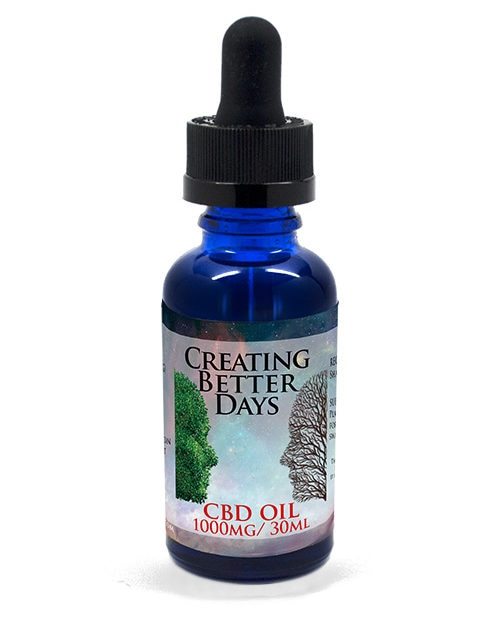 Creating Better Days, CBD, tincture, CBD oil
