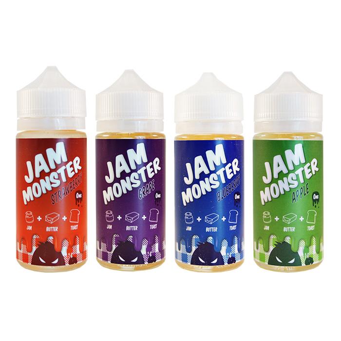 vape juice, jam monster, ejuice, liquid