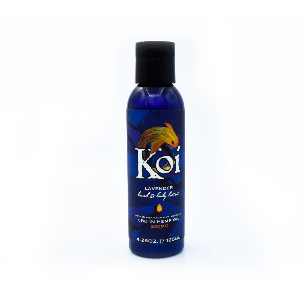 koi, cbd lotion, cbd topical, cbd