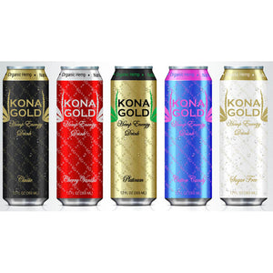 Kona Gold, CBD Energy, CBD, CBD Drinks