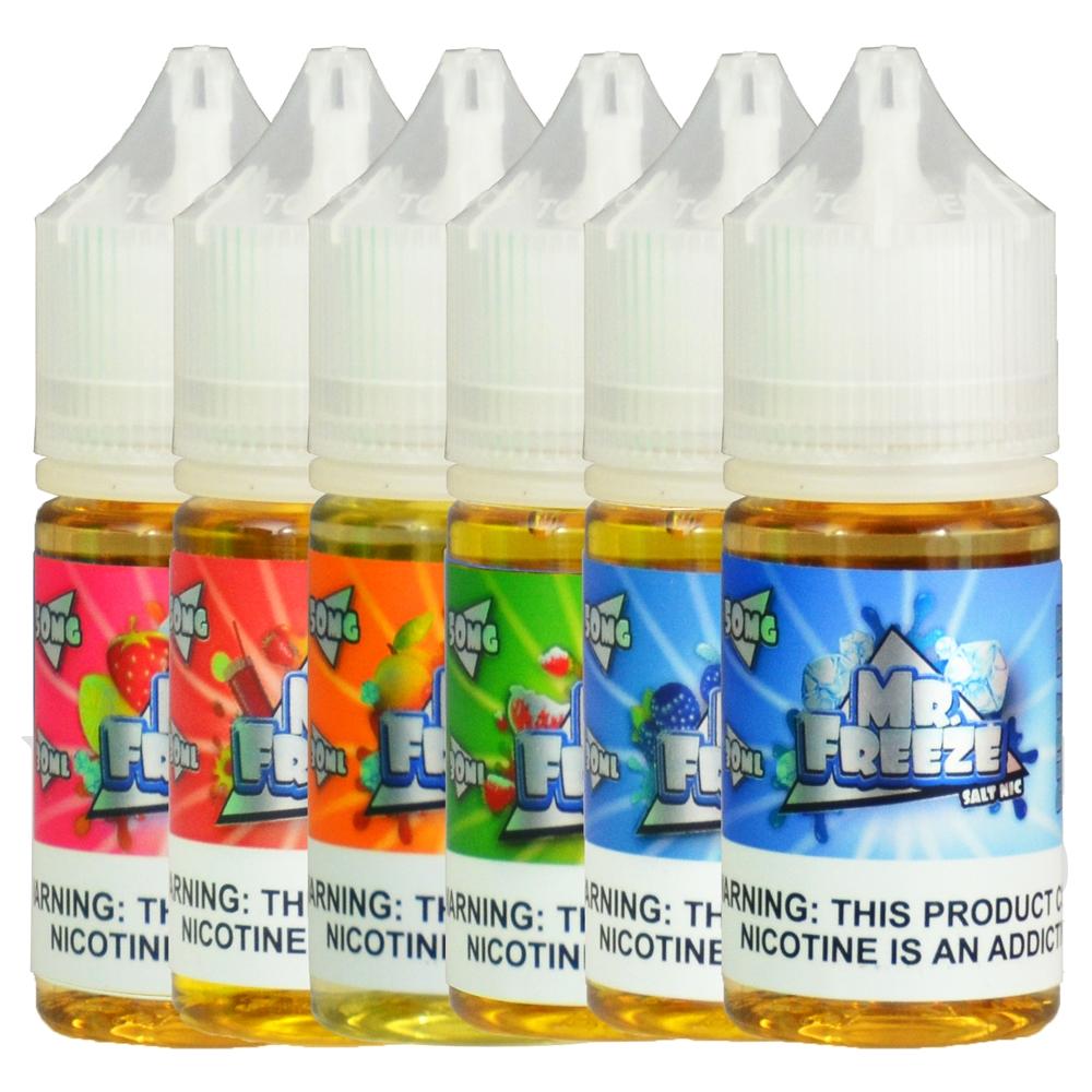 mr. freeze, vape, ejuice, salt Nic, pods