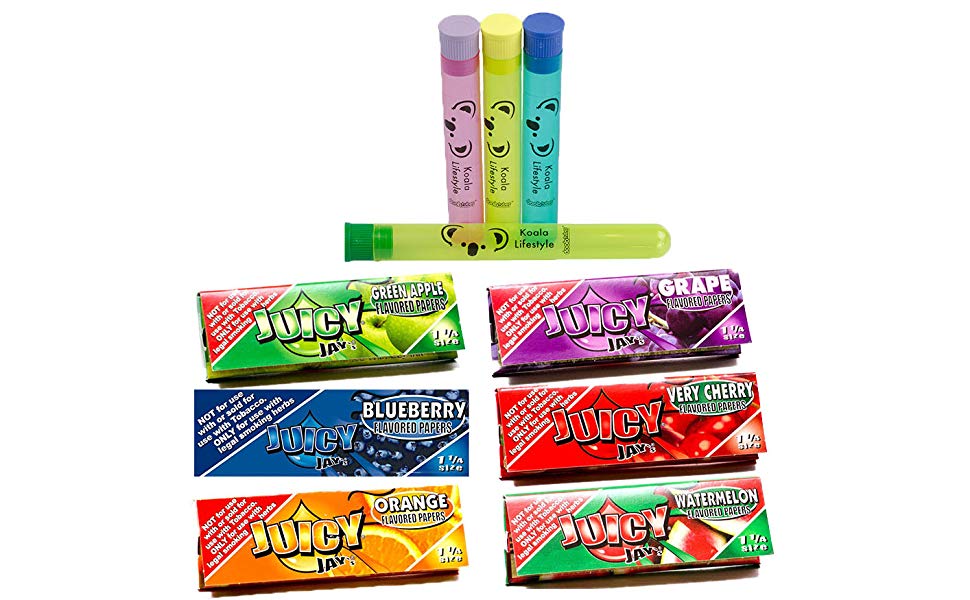 juicy jays, papers, rolling, flavored, tips
