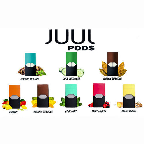 juul pods, juul, flavors, salt nic