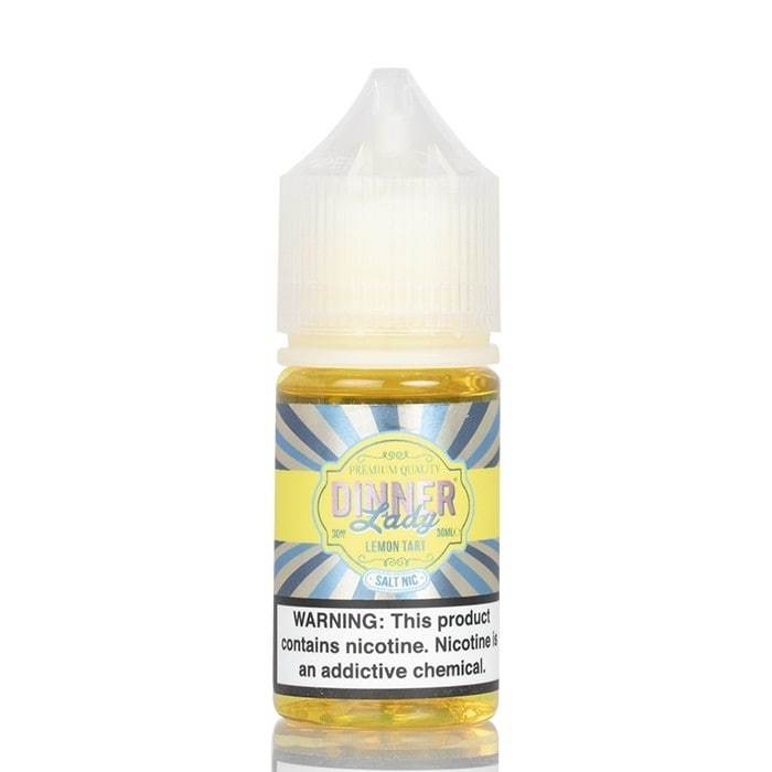 Dinner Lady, lemon tart, salt nicotine, pod, device, vape juice 