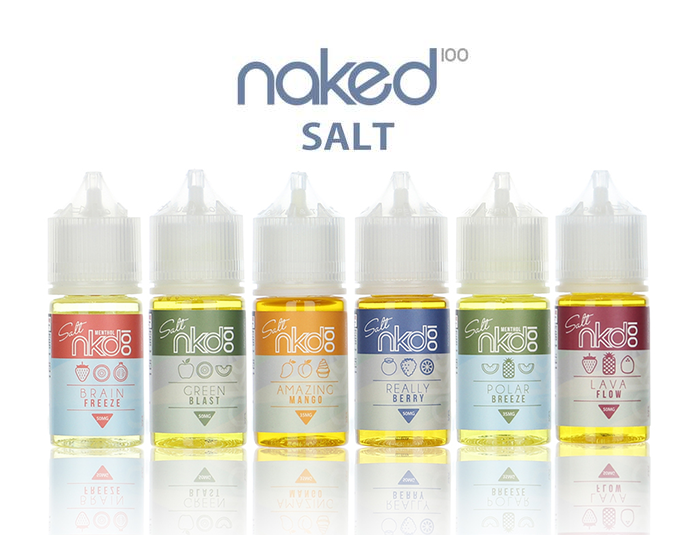 naked 100, vape juice, salt nicotine, pods
