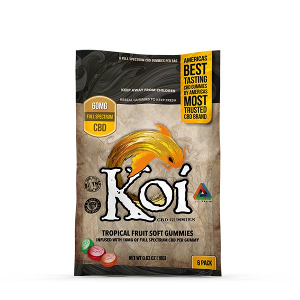 Koi, gummies, CBD edibles, CBD, hemp