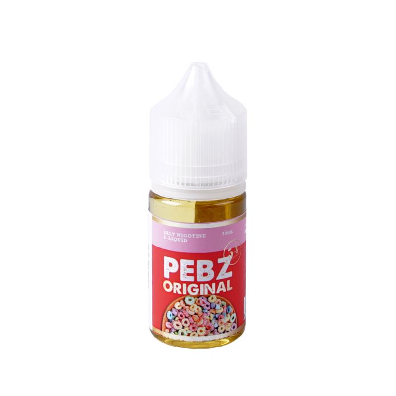 pebz original, pebz, cereal, salt, nicotine, juice